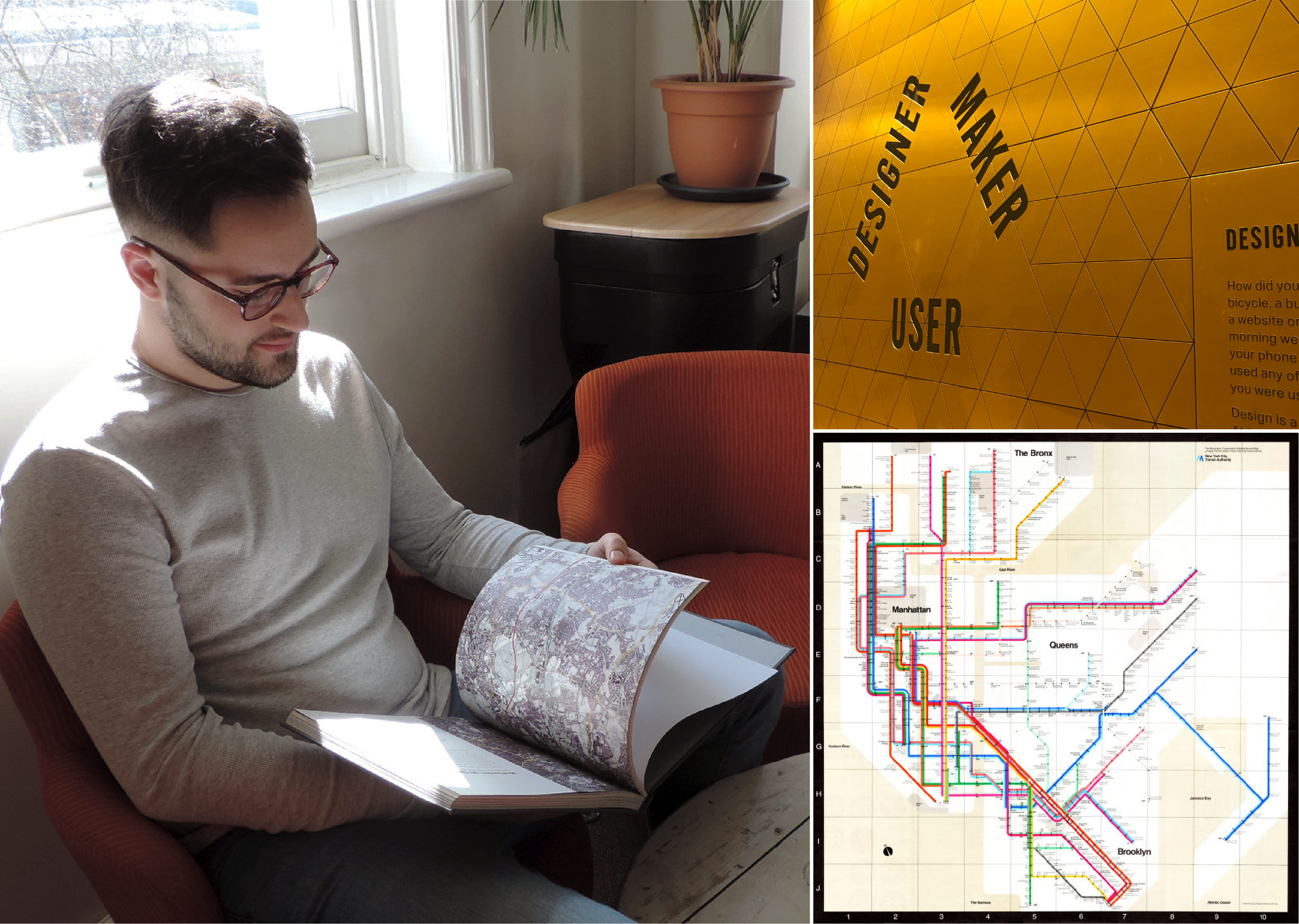 Richard, Design Museum and New York subway map